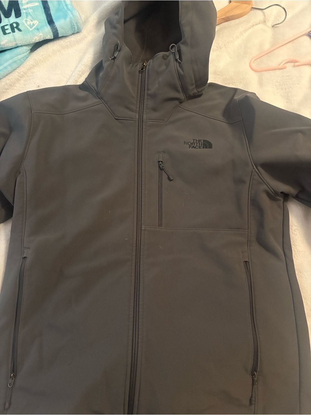 The North Face Men's Hooded Fleece Lined Jacket - Grey
